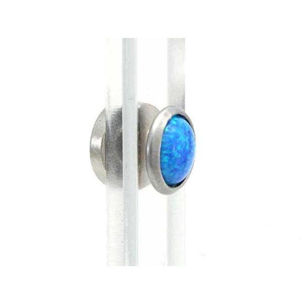 Pierceless Winter Knight's Ice Opal Earring picture