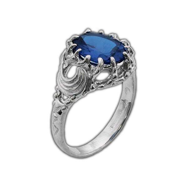 VILYA - The Ring of ELROND with Lab Sapphire picture