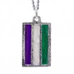 Genderqueer PRIDE Flag Necklace