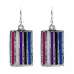 Genderfluid PRIDE Flag Earrings