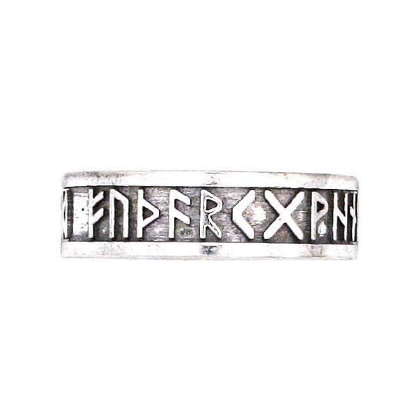 Elder Furthark Alphabet Rune Ring picture