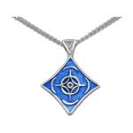 Cosmere Pendant - Enameled Silver