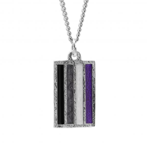Asexual PRIDE Necklace or Earrings