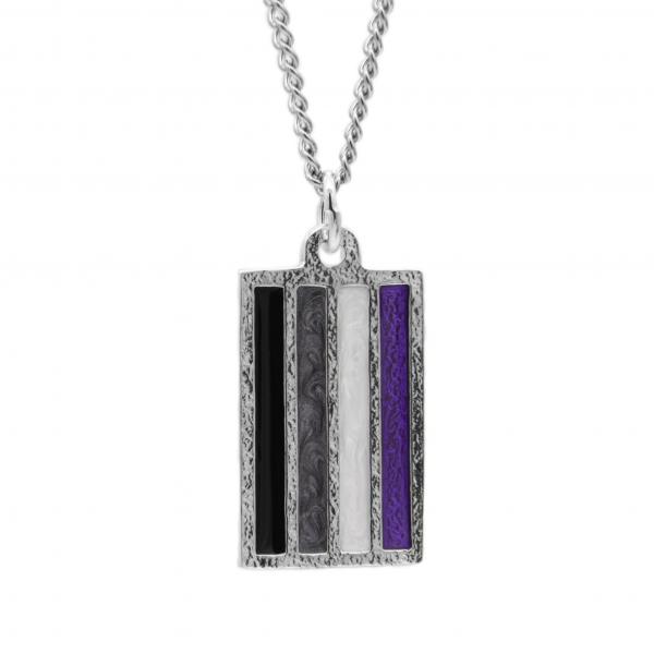 Asexual PRIDE Necklace or Earrings picture