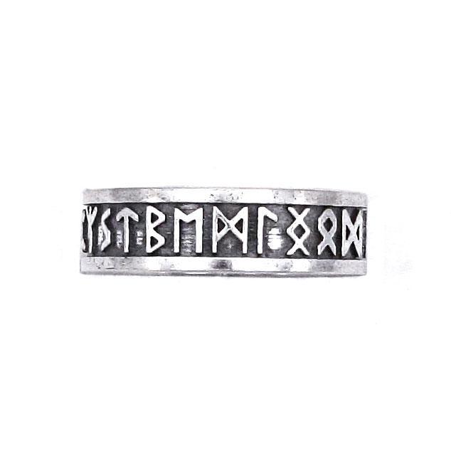 Elder Furthark Alphabet Rune Ring picture