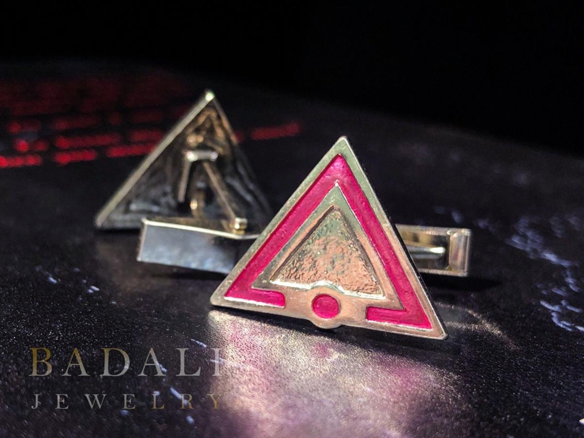 Pink Society Cufflinks picture