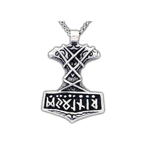 Ornate Thor's Hammer Necklace picture