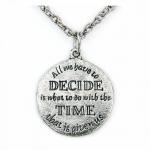 Wisdom of GANDALF Pendant - Silver