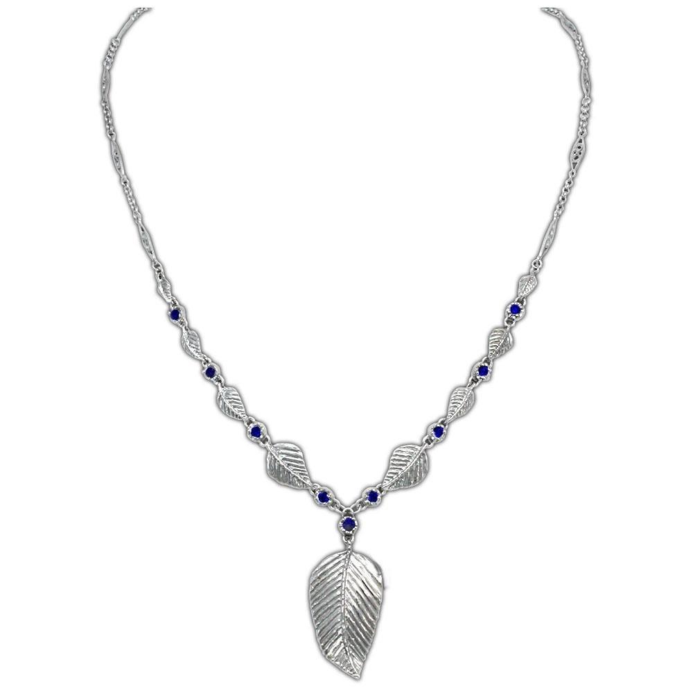 Elven Realms 9 Leaf Necklace: RIVENDELL, MIRKWOOD,  LOTHLORIEN picture