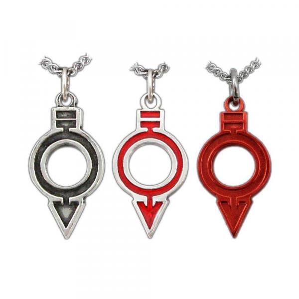 Red Society Necklace - Silver