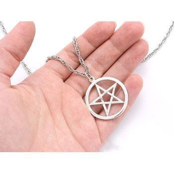 Harry Dresden's Pentacle Necklace - White Bronze picture