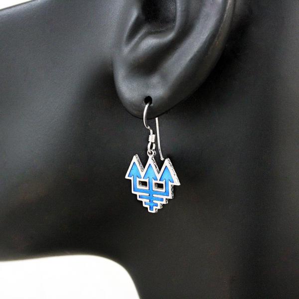 Blue Society Earrings picture