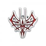 Shash Glyph Pin - Enameled Silver