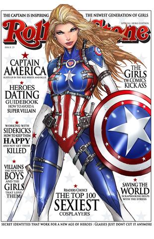Captain America Rolling Stone