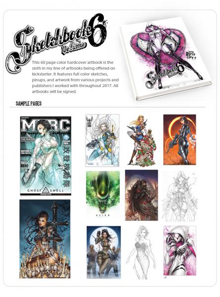 Artbook Volume 6 hardcover picture