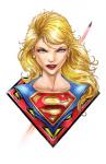 Supergirl bust