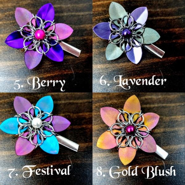 Flower Hair Clips/ Combs picture