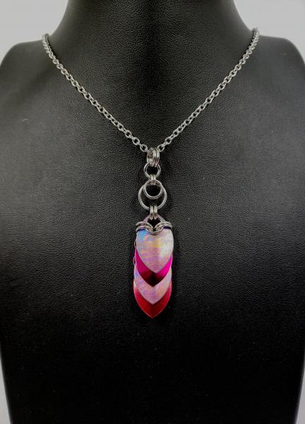 Pink Sunset Scale Pendant picture