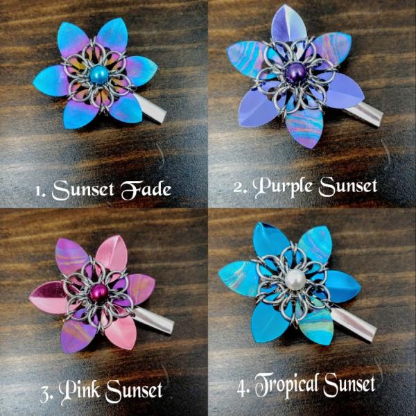 Flower Hair Clips/ Combs picture