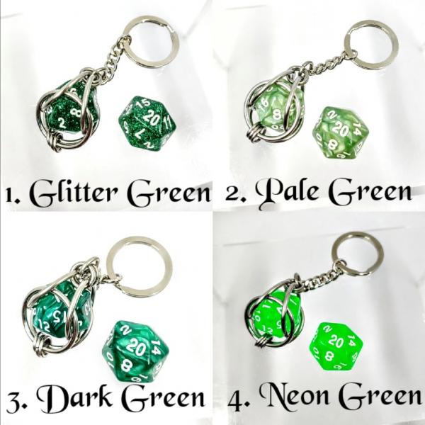 D20 Keychain picture