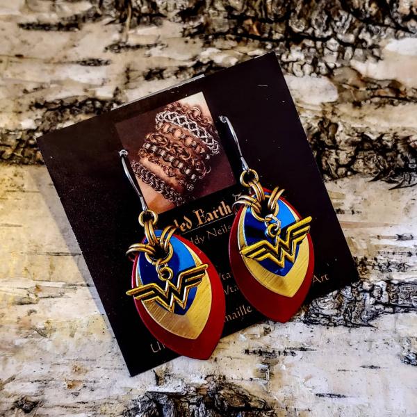 Wonder Woman Earrings