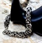 Industrial Stainless Steel Chainmaille Bracelet