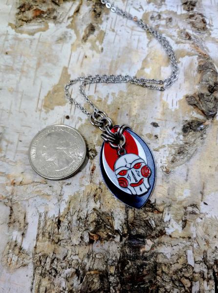 Jigsaw/ Billy the Puppet Pendant picture