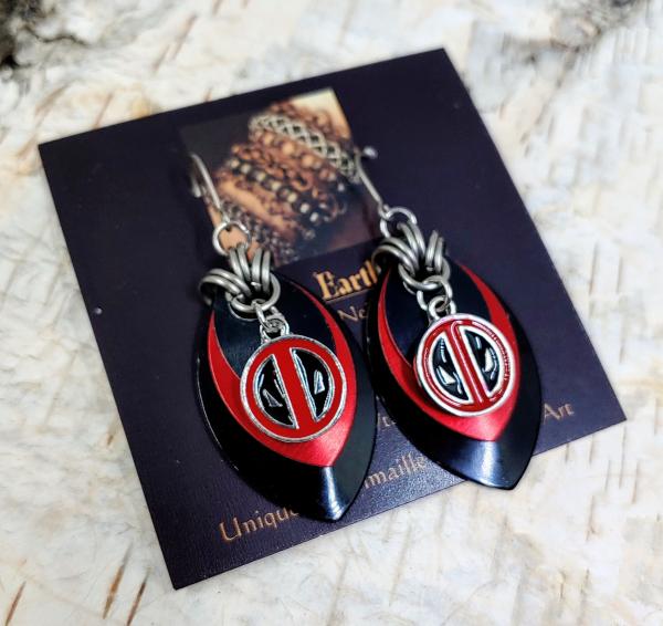 Deadpool Earrings