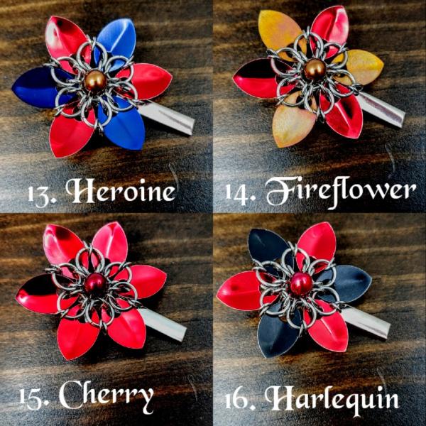 Flower Hair Clips/ Combs picture