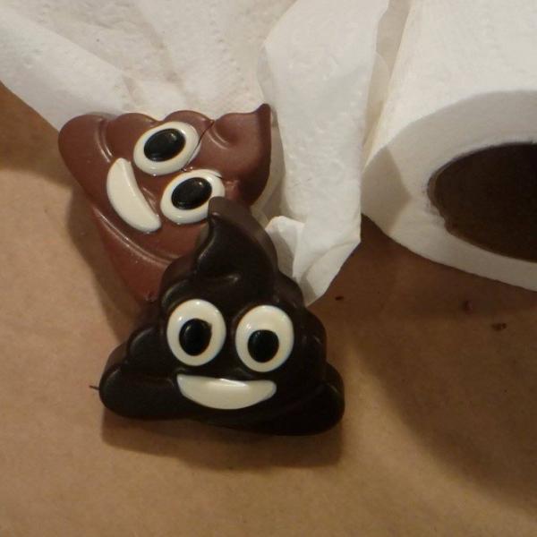 Poop Emoji Cookie