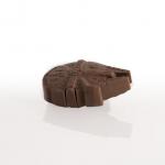 Millennium Falcon chocolate cookie thin