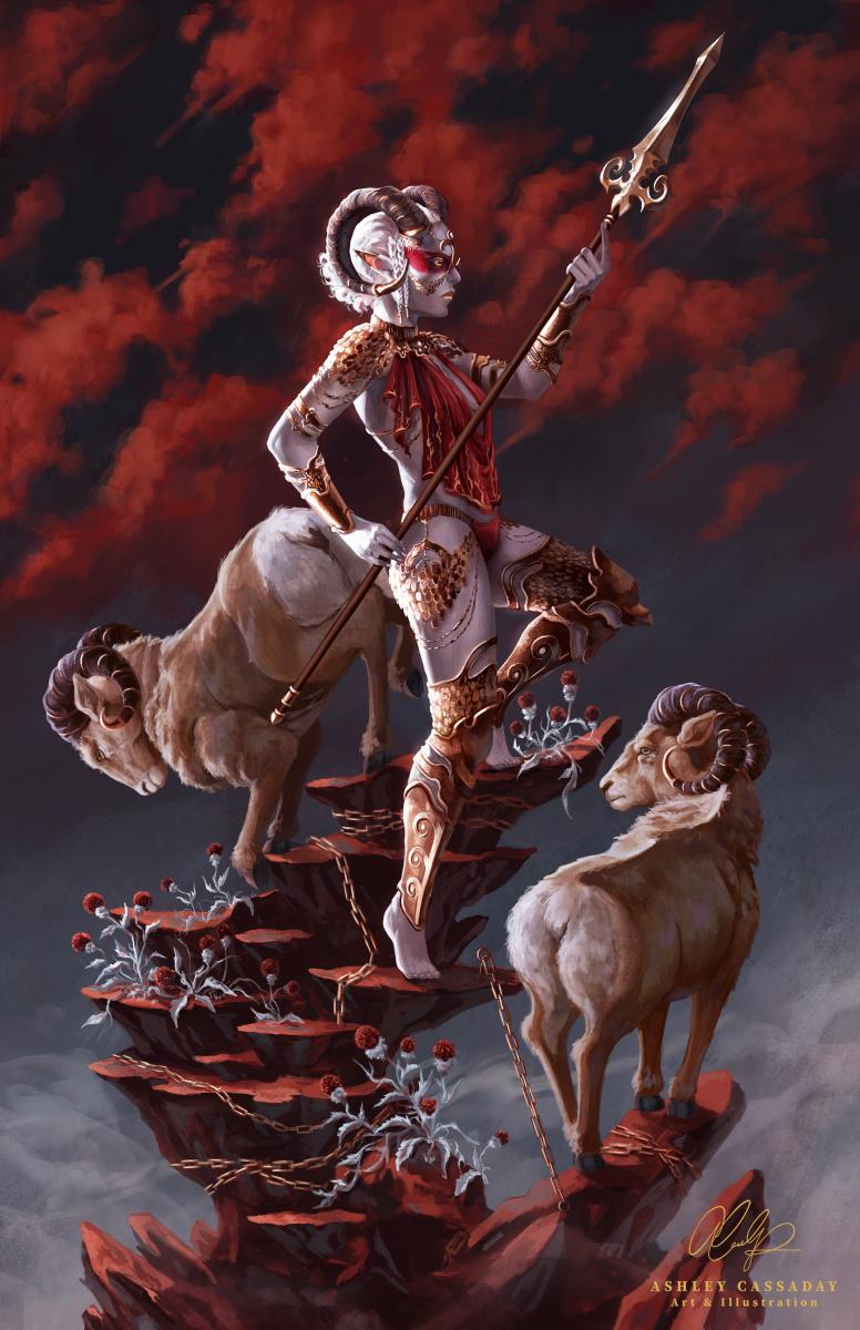 Fae of Aries (Art Print) picture