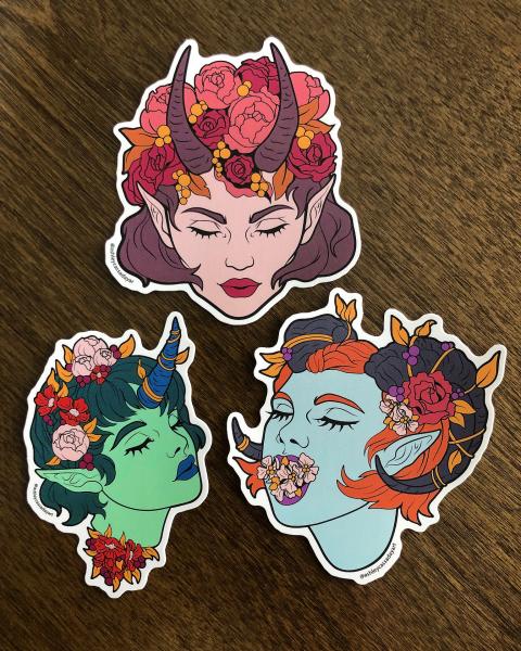 Floral Fae Sticker Set