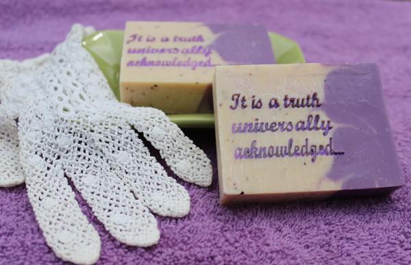 Pride and Prejudice Lavender Goat's Milk Soap picture