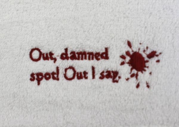 Lady Macbeth Cotton Washcloth picture