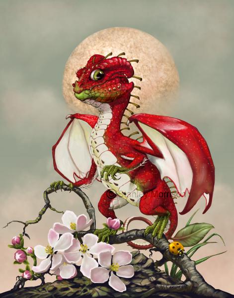 Garden Dragons (Fruits)Prints picture