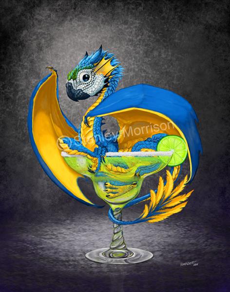 Drinks & Dragons (drink glasses) Prints picture