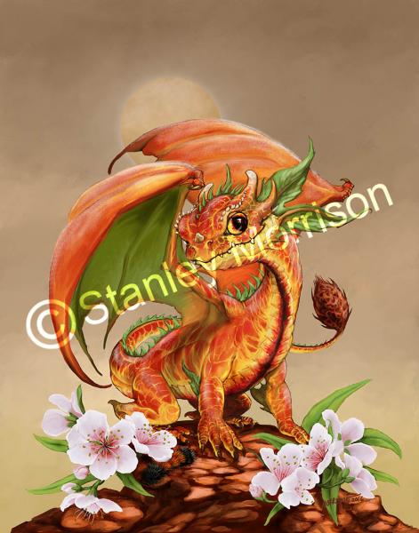 Garden Dragons (Fruits)Prints picture