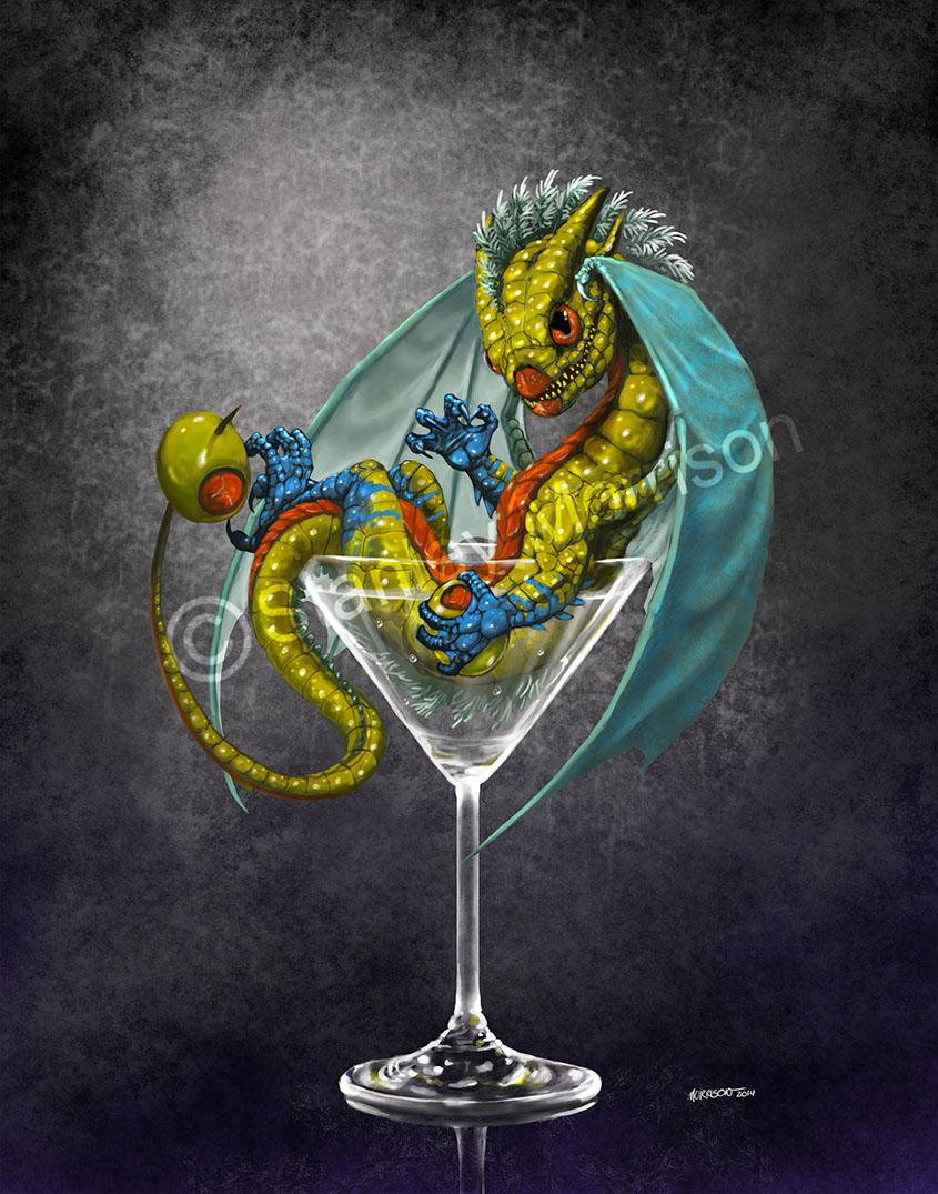 Drinks & Dragons Coaster picture