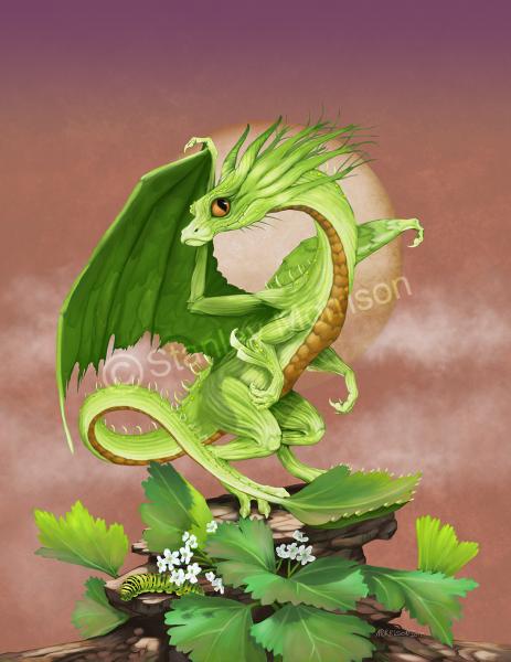 Garden Dragons (Veggies)Prints picture