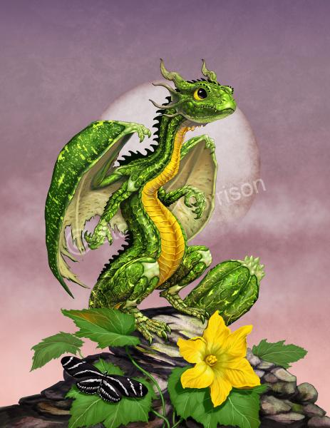 Garden Dragons (Veggies)Prints picture