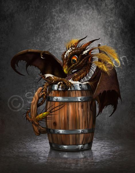 Drinks & Dragons (specialty mugs) Prints