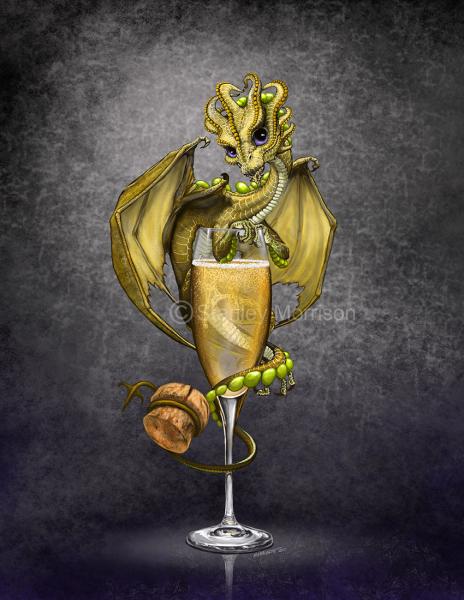 Drinks & Dragons (drink glasses) Prints picture