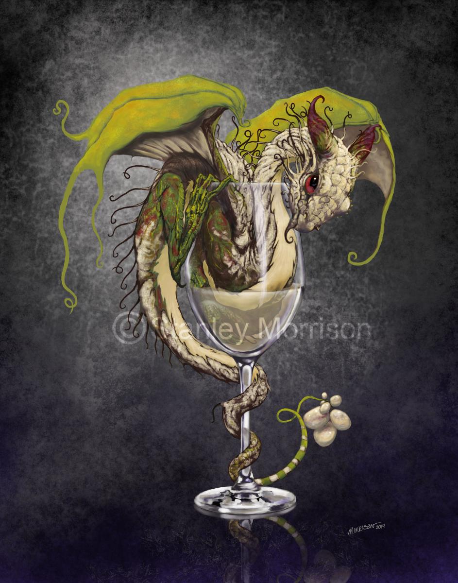 Drinks & Dragons (drink glasses) Prints picture