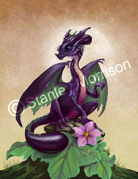 Garden Dragons (Veggies)Prints picture