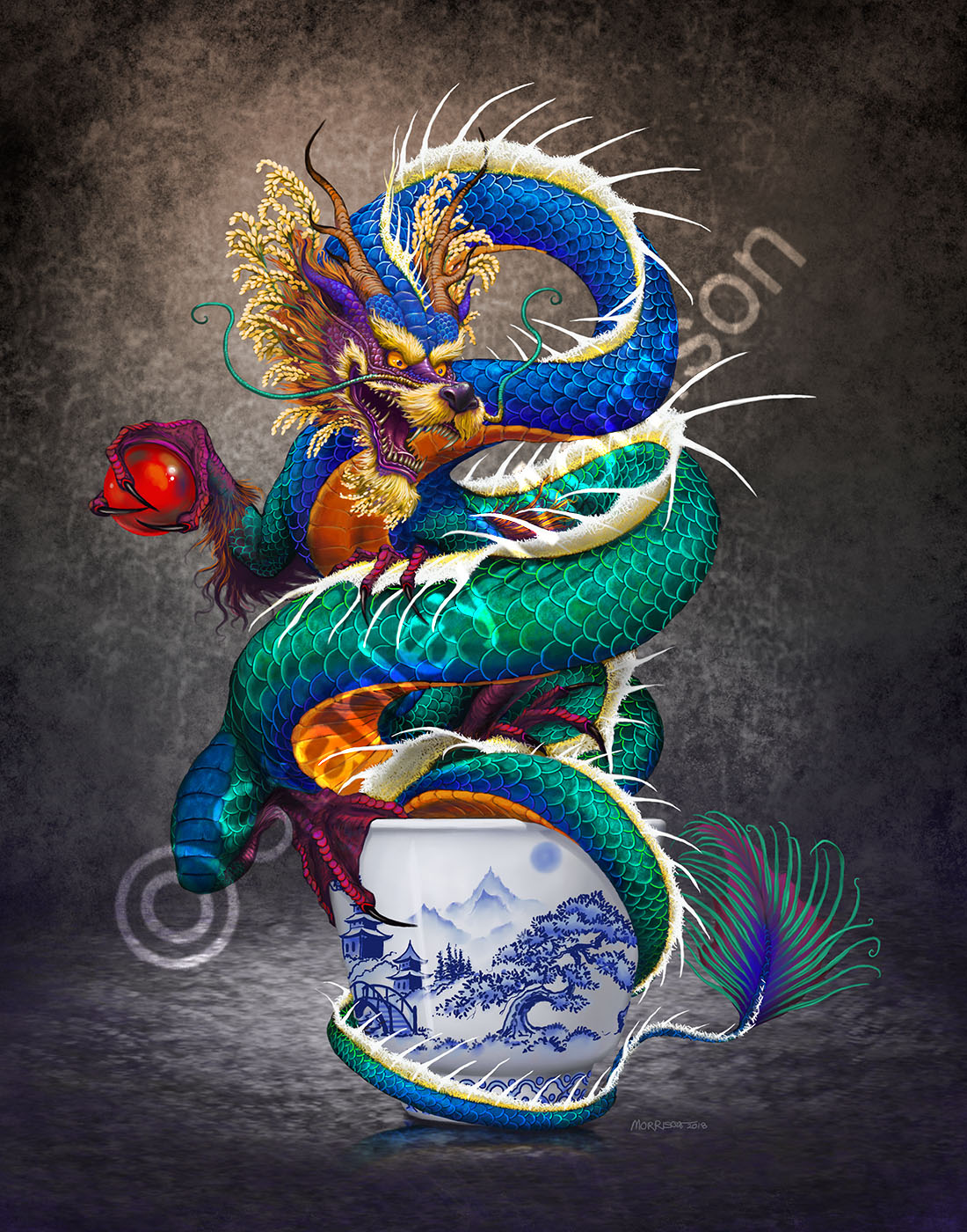 Drinks & Dragons Coaster picture