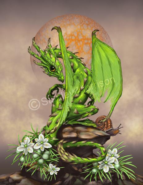 Garden Dragons (Veggies)Prints picture