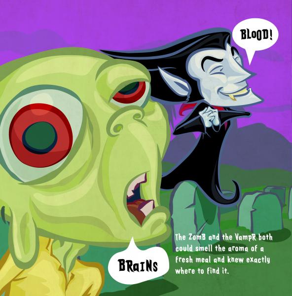 the ZomB and the VampR picture
