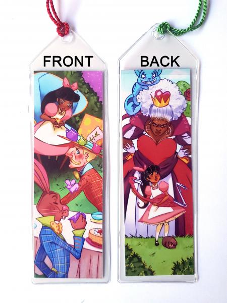 Alice in Wonderland Double Sided Bookmark picture