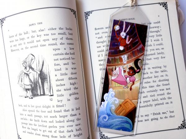 Alice in Wonderland Double Sided Bookmark picture